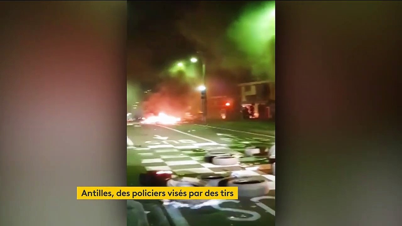 Antilles : les tensions perdurent, des policiers ciblés par des tirs en Martinique