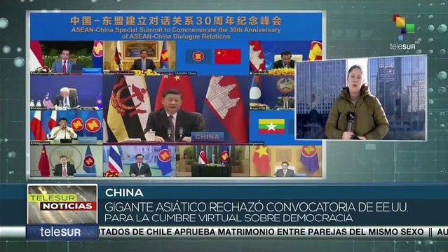 China rechaza convocatoria de EE.UU. para cumbre virtual sobre democracia