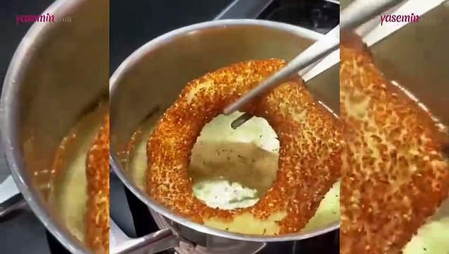 Kabardıkça kabaran susamlı pişi tarifi!