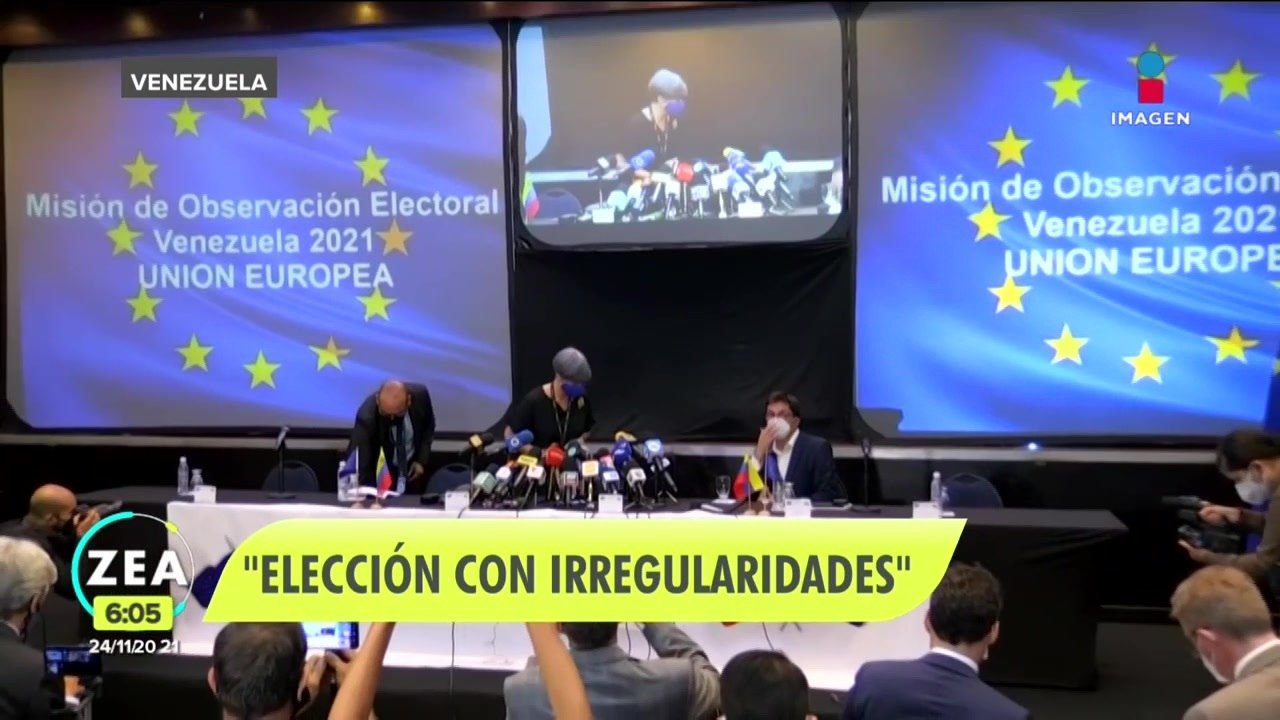 Observadores de la UE reportan irregularidades en elecciones de Venezuela