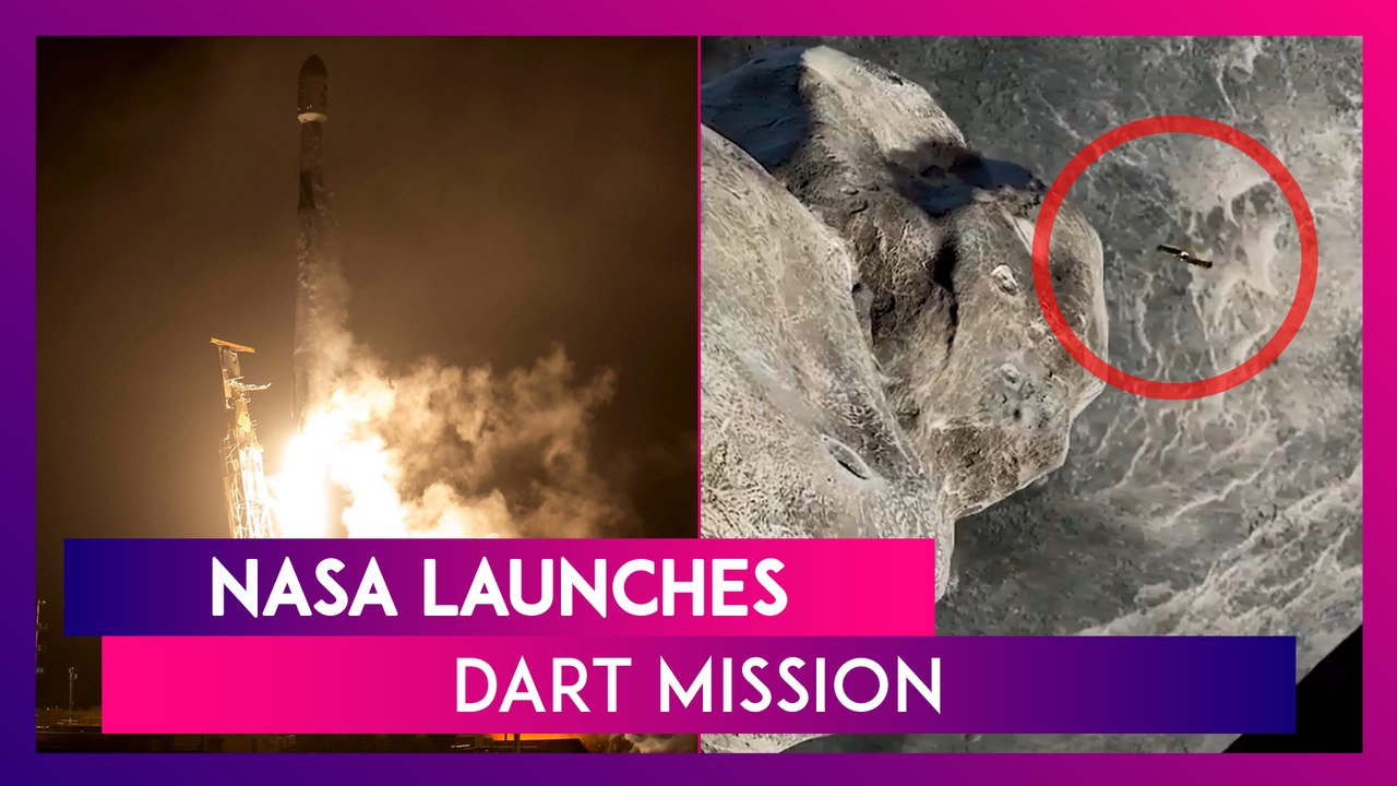NASA Launches DART Mission Spacecraft To Deflec...