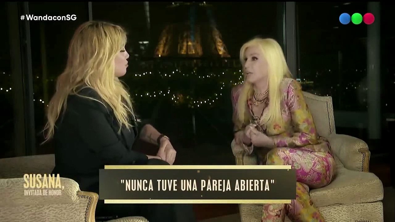 "Mi relación se basa en la confianza" : Wanda Nara y Susana Giménez en la esperada entrevista sobre el "Wanda Gate"
