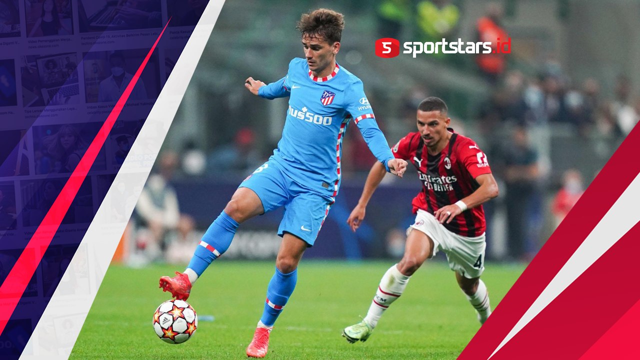 Atletico Madrid Miliki Rekor Apik Kontra AC Milan di Liga Champions