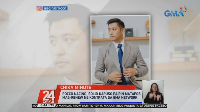 Rocco Nacino, solid Kapuso pa rin matapos mag-renew ng kontrata sa GMA Network | 24 Oras
