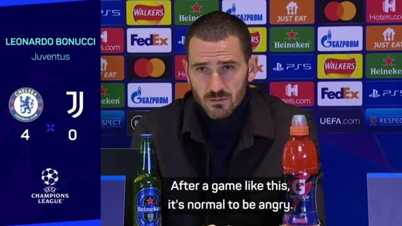 Juve must learn lessons from Chelsea mauling - Bonucci