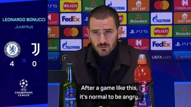 Juve must learn lessons from Chelsea mauling - Bonucci