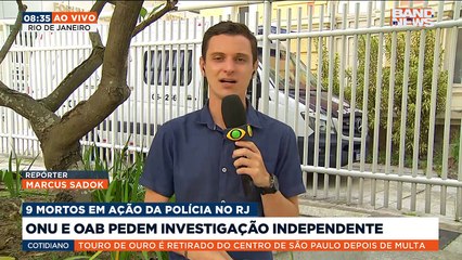 Descargar video: A Organização das Nações Unidas e a Ordem dos Advogados do Brasil pediram uma investigação independente da operação da polícia que acabou com nove mortos no RJ.Saiba mais em youtube.com.br/bandjornalismo#BandNews20anos #ONU #OAB