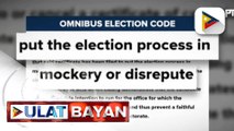 COMELEC, naghain na ng petisyon para kanselahin ang mga COC ng nuisance candidates