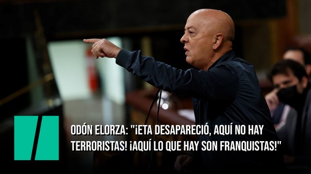 Odón Elorza: ¡ETA desapareció, aquí no hay terroristas! ¡Aquí lo que hay son franquistas!