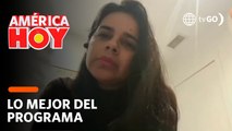 América Hoy: Giuliana Rengifo responde a Magaly Medina y Alfredo Zambrano (HOY)