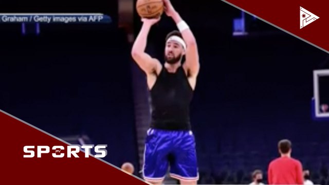Klay Thompson, balik full practice makalipas ang dalawang taon #PTVSports