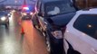 Nueve vehículos colisionan en la carretera de Aranguren (Navarra) en sentido Zaragoza