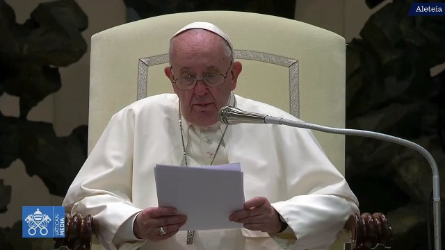 L'audience générale du pape François, 24 novembre 2021