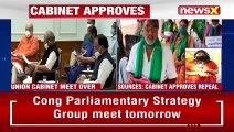 Union Cabinet Meet Concludes Farm Laws Repeal Bill Approved NewsX