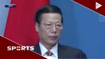 Sexual assault claims sa dating Chinese Vice Premier, hindi diplomatic matter ayon sa China #PTVSports