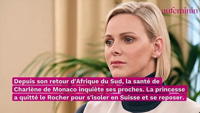 Charlène de Monaco obligée de se nourrir avec une paille , de nouvelles révélations