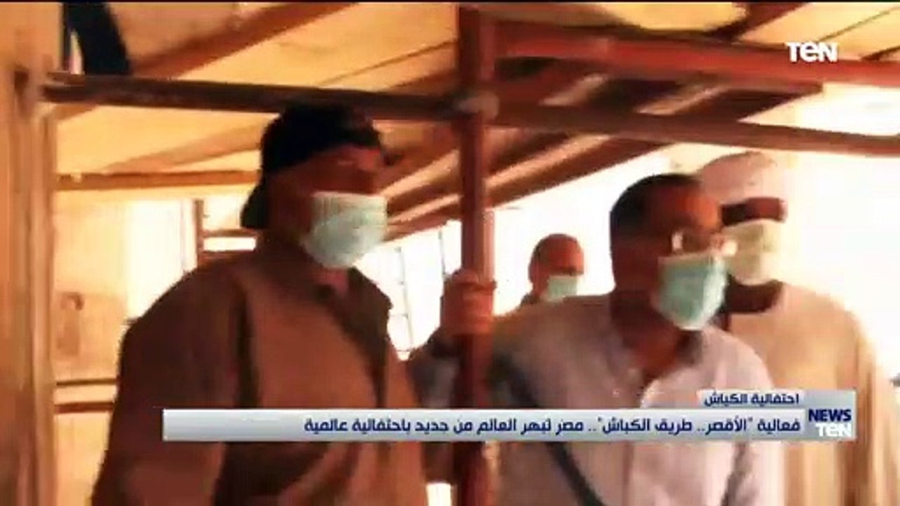 مراسل قناة TeN بالأقصر: المحافظة انهت كافة الإستعدادت لإنطلاق الإفتتاح العالمي لطريق الكباش