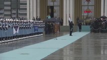 Son dakika... Cumhurbaşkanı Erdoğan, Abu Dabi Veliaht Prensi Şeyh Muhammed bin Zayed Al Nahyan'ı resmi törenle karşıladı