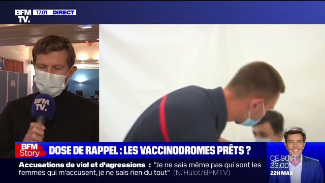 On a décidé de reporter la fermeture de notre centre de vaccination : À Antibes, ce centre de vaccination se prépare à l'élargissement de la dose de rappel