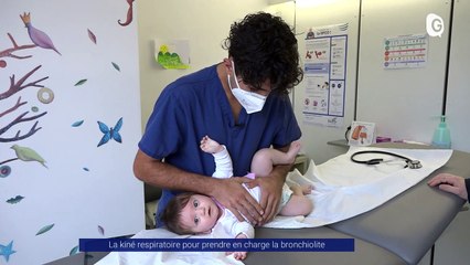 Reportage - La kiné respiratoire pour prendre en charge la bronchiolite