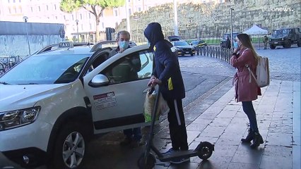 Taxistreik gegen Draghis Liberalisierungspaket