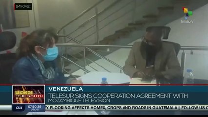 Telesur signs an agreement with two African Media Station