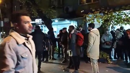 Bakırköy'de 'hükümet istifa' eylemine polis müdahalesi