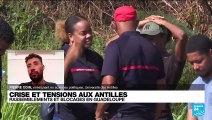 Tensions aux Antilles : rassemblements et blocages en Guadeloupe