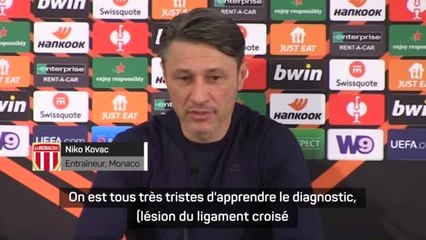 Monaco - Kovac : "On espère que Diatta reviendra plus fort que jamais"
