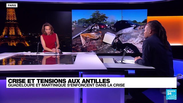 Crise aux Antilles : Guadeloupe et Martinique s'enfoncent dans la crise