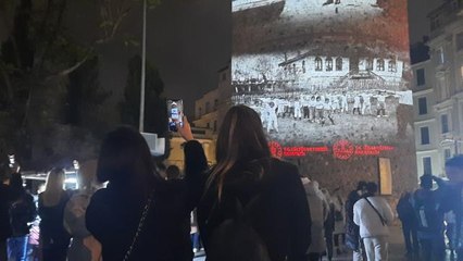Şehit öğretmen Aybüke Yalçın'ın fotoğrafı 24 Kasım'da Galata Kulesi'ne yansıtıldı