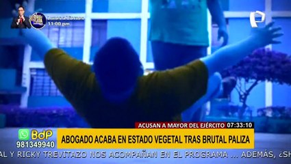 Abogado lleva 69 días en estado vegetal: culpan a mayor del Ejército de propinarle mortal golpe