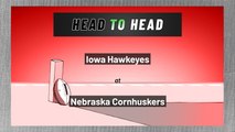 Iowa Hawkeyes at Nebraska Cornhuskers: Spread