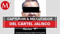 Detienen a reclutador del Cártel Jalisco Nueva Generación en Jalisco