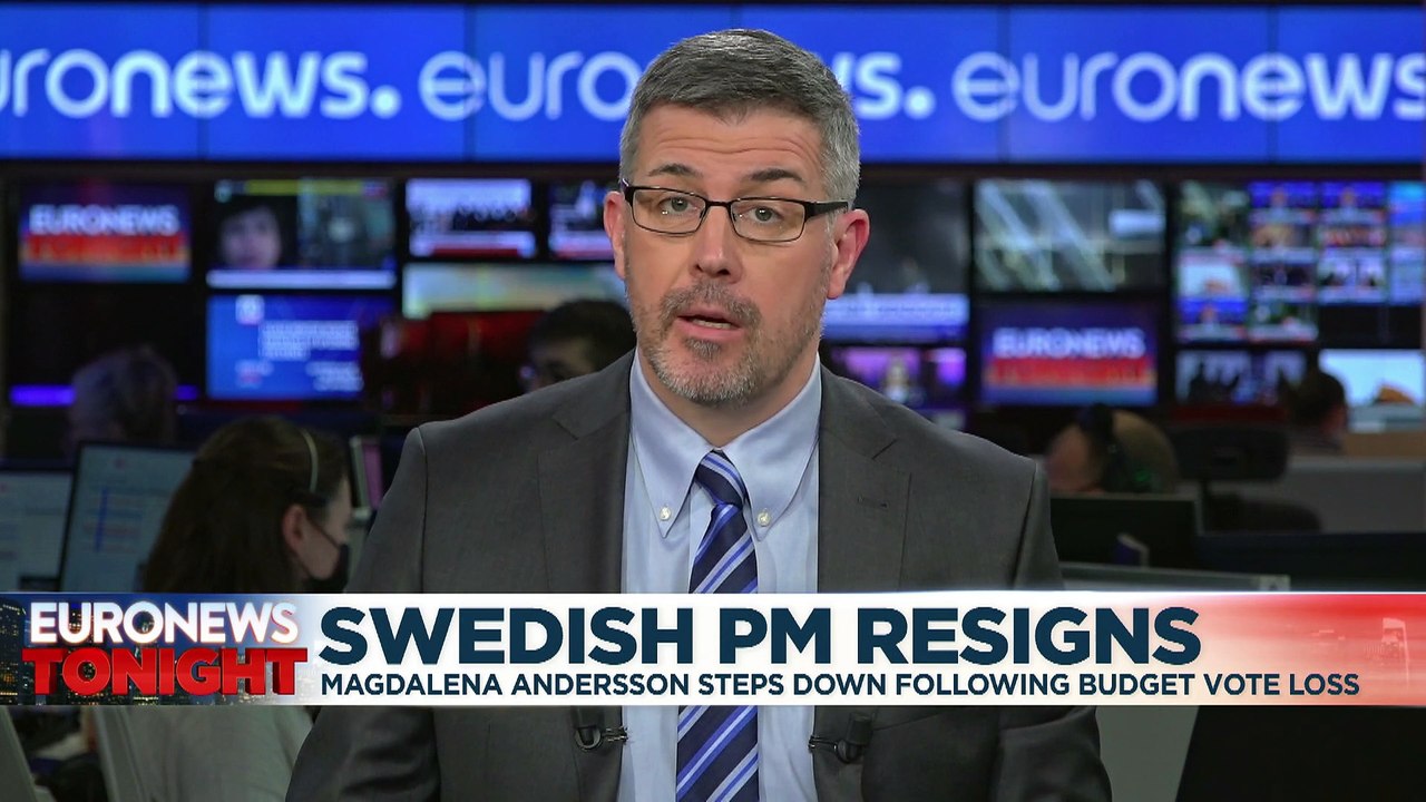Magdalena Andersson resigns just hours after being voted Sweden's first female prime minister