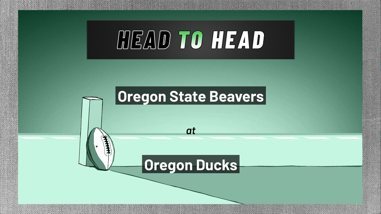 Oregon State Beavers at Oregon Ducks: Spread