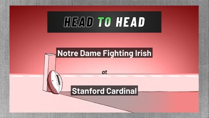 Notre Dame Fighting Irish at Stanford Cardinal: Over/Under