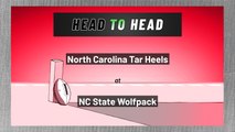 North Carolina Tar Heels at NC State Wolfpack: Spread