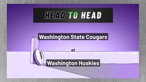 Washington State Cougars at Washington Huskies: Spread