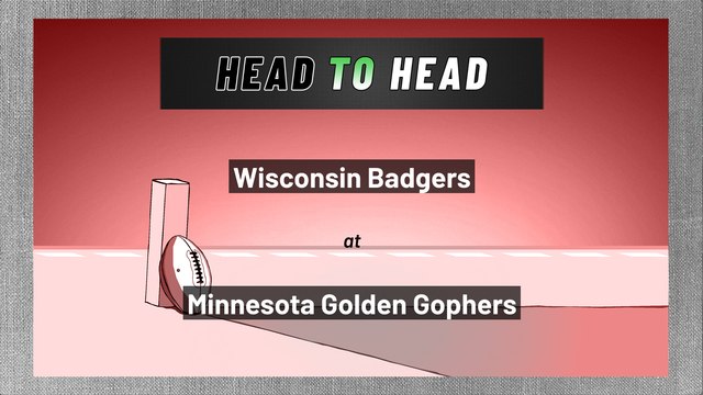 Wisconsin Badgers at Minnesota Golden Gophers: Over/Under