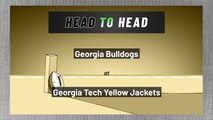 Georgia Bulldogs at Georgia Tech Yellow Jackets: Over/Under