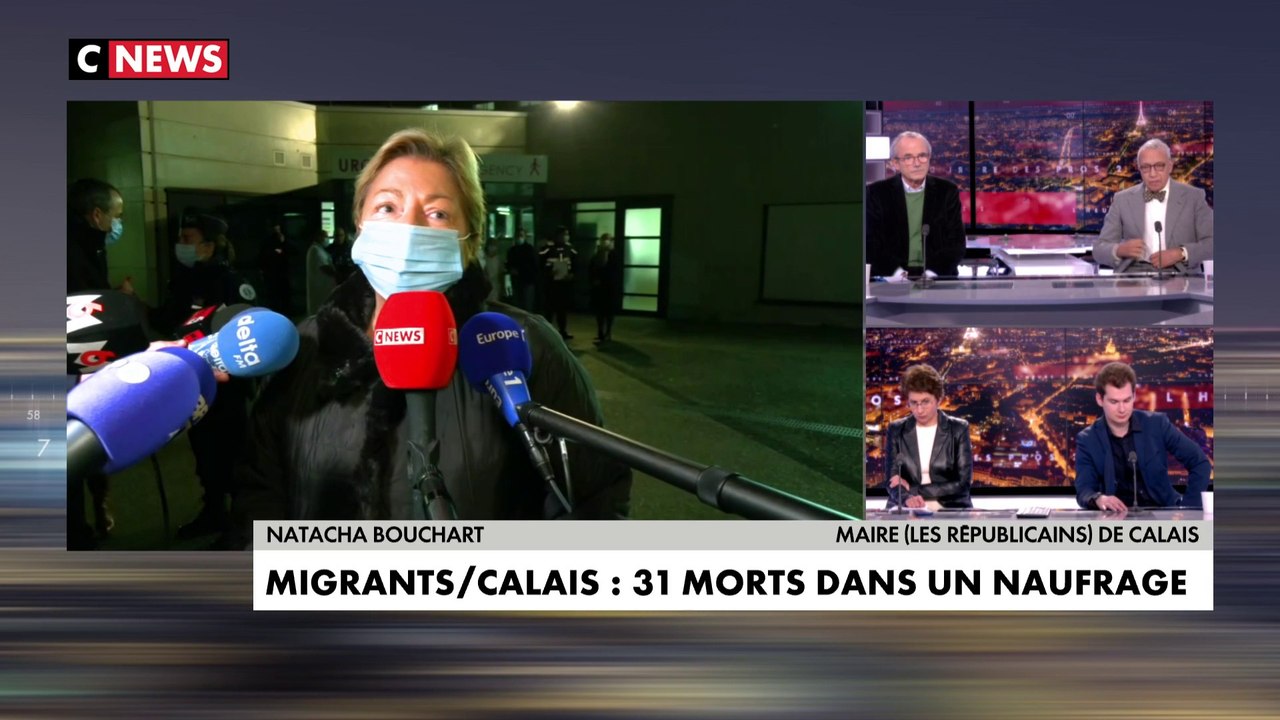 Natacha Bouchart s'exprime sur le naufrage des migrants à Calais
