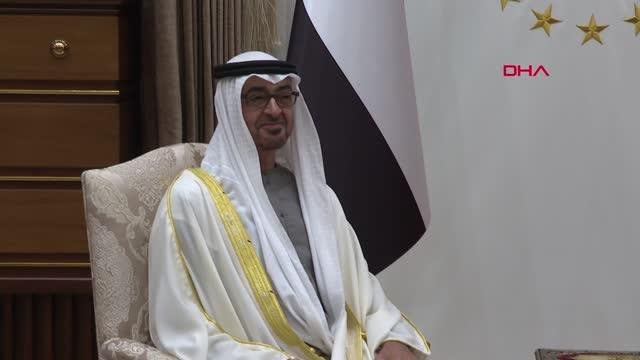 Cumhurbaşkanı Erdoğan, Abu Dabi Veliaht Prensi Şeyh Muhammed bin Zayed Al Nahyan ile başbaşa görüştü -