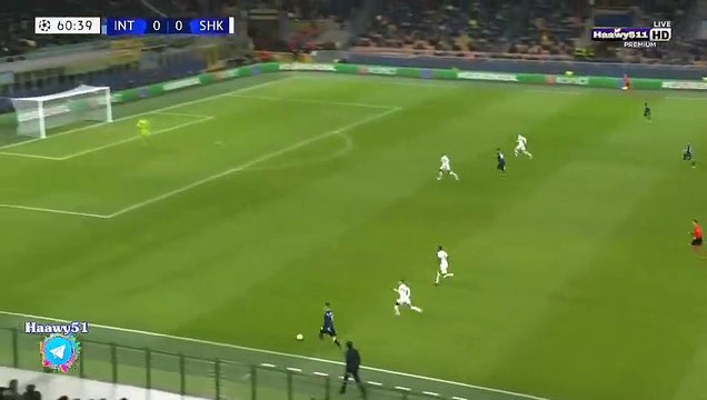 دوري ابطال اوروبا - انتر ميلان 1 × 0 شاختار الأوكراني | هدف دجيكو