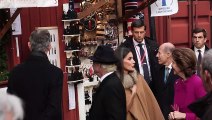 Felipe y Letizia, bienvenida con honores en Suecia a golpe de tocado y conocemos su firma