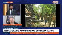 A assinatura do acordo de paz entre o governo da Colômbia e as FARC completa hoje (24) 5 anos.Saiba mais em youtube.com.br/bandjornalismo#BandNews20anos #Acordo #Paz