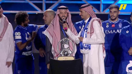 رئيس الهلال لجماهير الزعيم: إن شاء الله نعيد هذه الاحتفالية كل عام وشكراً لكل الأبطال