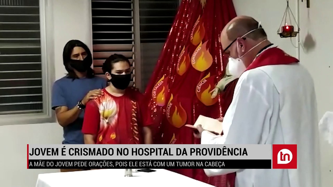 Bispo vai até hospital e garante Crisma de jovem com tumor