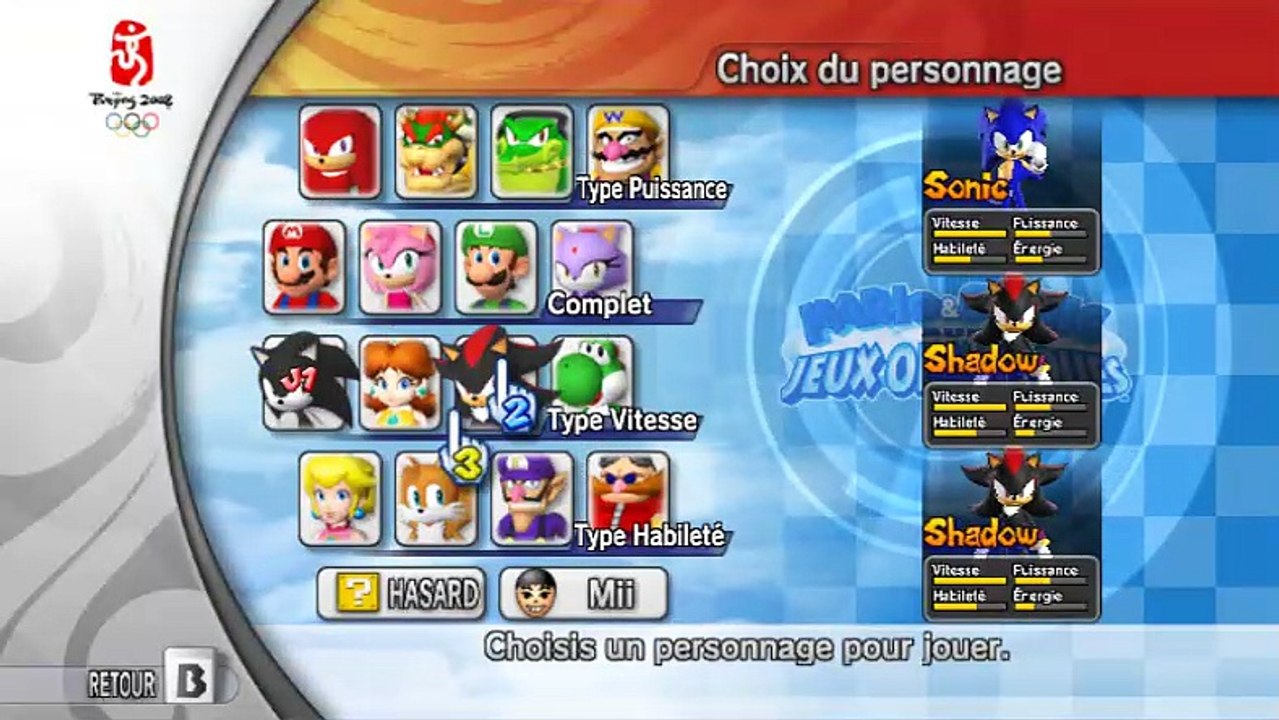 Mario & Sonic aux Jeux Olympiques online multiplayer - wii