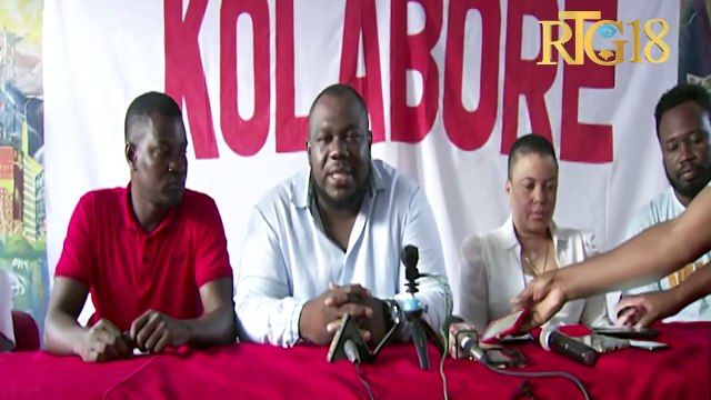 Responsab òganizasyon KOLABORE yo denonse yon seri pati politik yo di kontinye fè silans fas ak kriz